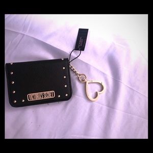 NWT Victoria Secret Studded Foldable Wallet Case